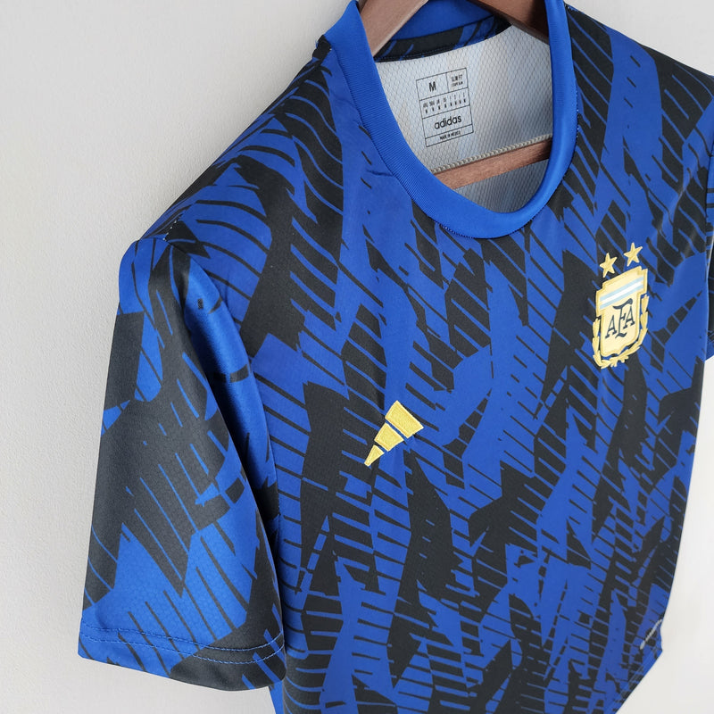 Camisa Seleção Argentina II 22 Adidas - Azul Escuro