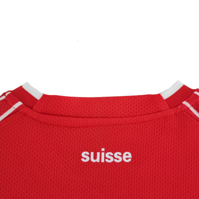 Camisa Seleção Suíça I 2022 Puma - Vermelho