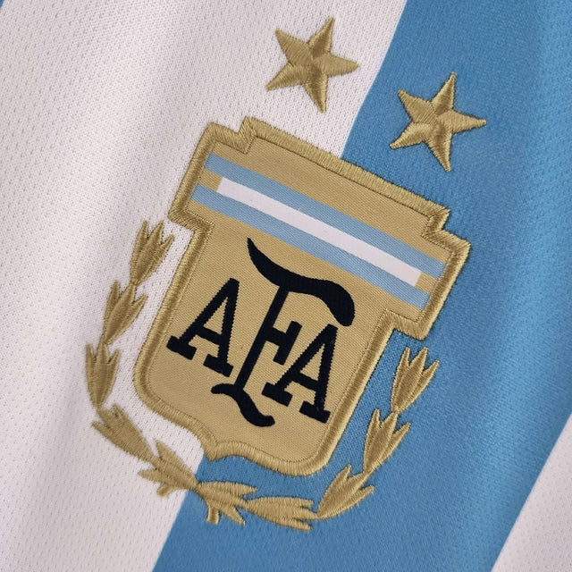 Camisa Seleção da Argentina I 2022 Adidas - Azul e Branca