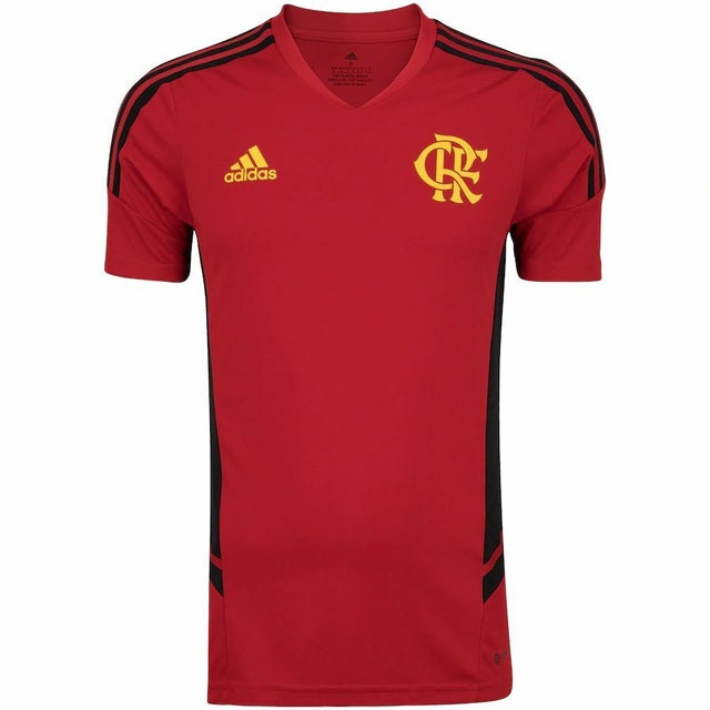 Camisa de Treino Flamengo 22/23 Adidas - Vermelho