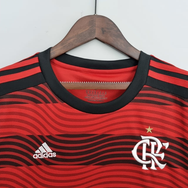 Camisa Feminina Flamengo I 22/23 Adidas - Rubro Negro