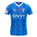 Camisa Al Hilal + Patrocínicos I 23/24 Puma - Azul