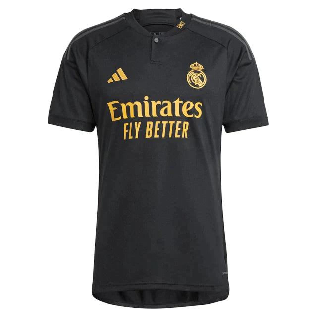 Camisa Real Madrid III 23/24 Adidas - Preta
