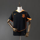 Camisa Corinthians Away 2026 - Nike - PRETO E LARANJA