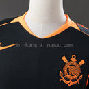 Camisa Corinthians Away 2026 - Nike - PRETO E LARANJA