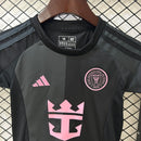 Kit Infantil Inter Miami Adidas - Preto com Rosa