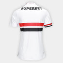 Camisa Feminina São Paulo I 25/26 Adidas - Branco