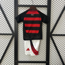Kit Infantil Flamengo 25/26 Adidas - Rubro Negro