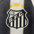 Camisa Santos Away 24/25 - Umbro - Preto e branco