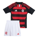 Kit Infantil Flamengo 25/26 Adidas - Rubro Negro