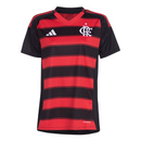 Camisa Flamengo Feminina I 25/26 - Adidas - Vermelho e Preto
