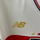Camisa São Paulo I 25/26 Adidas - Branco com Preto