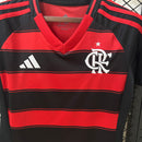 Camisa Flamengo Feminina I 25/26 - Adidas - Vermelho e Preto