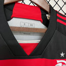 Camisa Flamengo Home 24/25 - Adidas - Preto e Vermelho