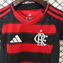 Kit Infantil Flamengo 25/26 Adidas - Rubro Negro