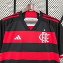 Camisa Flamengo Home 24/25 - Adidas - Preto e Vermelho