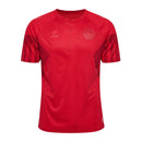 Camisa Seleção Dinamarca I 2022 Hummel - Vermelho